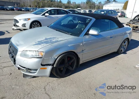 2007 Audi A4 2.0T из США, поврежденный, VIN WAUDF48H27K033143